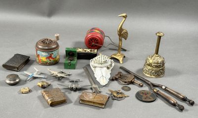 a lot of different items that are on the table