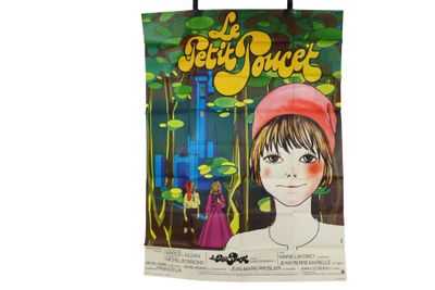 Michel LANDI (1932-2025). Affiche du film "Le petit poucet" …