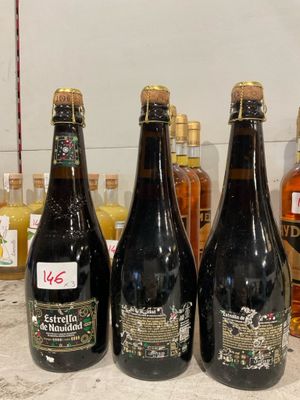 3B de bières « Estralla de Navidad » en 75cl. - Photo 1