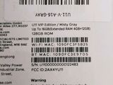 a close up of a barcode on the back of a cell phone