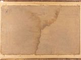 an old picture of a piece of paper that has been torn off