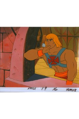 an image of a picture of a cartoon character with a cell phone in his hand