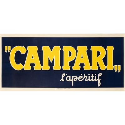Campari l'apéritif Bannière Offset [Non-feuille]