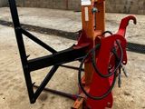 an image of a red and black machine with a hose attached to it