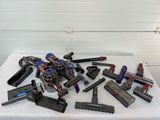many different types of vacuums on a table