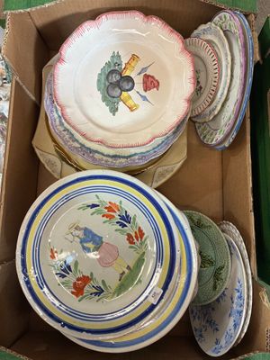 Lot de faïences et porcelaines - Photo 1