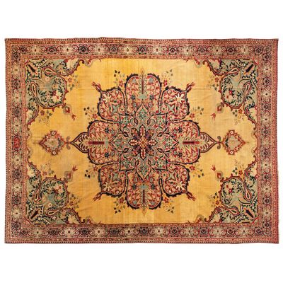 TAPIS KIRMAN RAVAR, CENTRE SUD DE L'IRAN, SECONDE MOITIÉ DU … - Photo 1