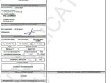 a document with a barcode on it and a barcode on the back