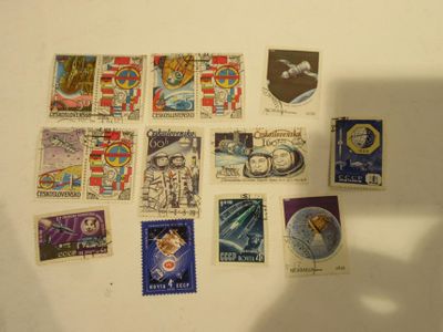 Collection DE Timbres Thematique Espace .