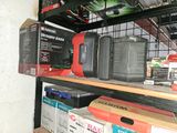 many boxes of tools on the shelves in the store