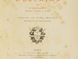 the front cover of a book with an image of a coat of arms