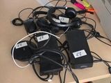 a lot of wires that are sitting on a table