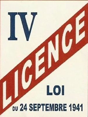une image d'un panneau pour un permis de conduire en france