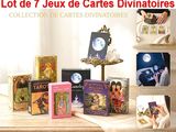 lot de 7 jeux de cartes divinataies