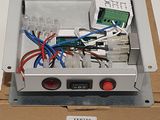 a box with wires and wires in it on a table