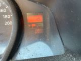 a close up of a car ' s dashboard with a speedometer