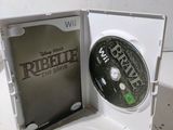a wii game in a white case with a dvd in it