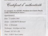 a certificate on a piece of paper with a picture of a ship