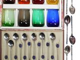 a box with spoons and spoons in it