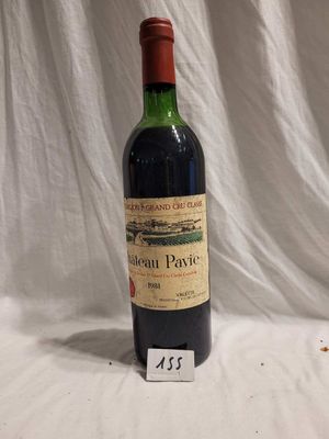 1 bouteille CHÂTEAU PAVIE 1981 SAINT-EMILION GCC, étiquette …