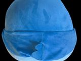 an image of a blue hat on a black background