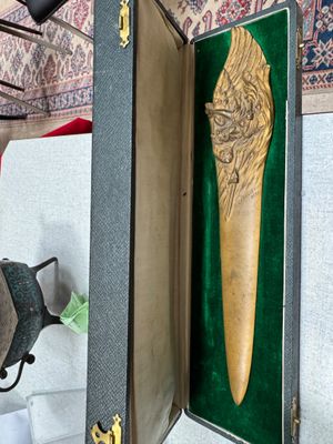 a case that has a knife inside of it