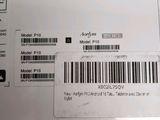 the back of a white box with a barcode on it