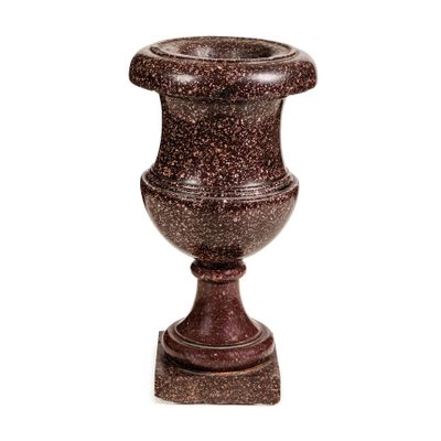 Deux Vases EN Porphyre, 18e - 19e SIÈCle