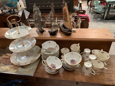 Parties de services à thé et café