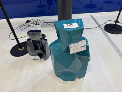 2 décorations NOW PM Coloris Carbone + GM coloris Topaze