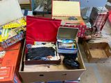 many boxes and boxes that are sitting on the floor