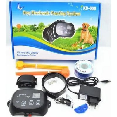 remote dog training system with lcd lcd display