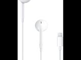 an image of a pair of earphones with a charging cable