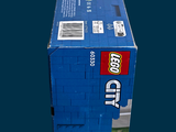 a blue box with a lego logo on it