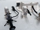 three legos that are sitting next to each other