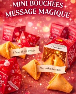 mini bouches message magique valentine ' s day