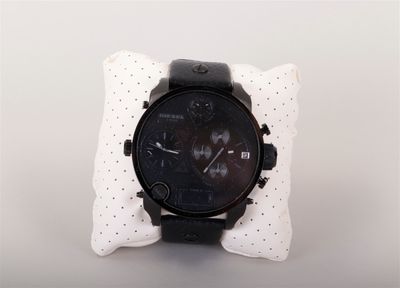 Diesel Chronograph DZ-7193, Montre en acier noir avec bracel… - Photo 1