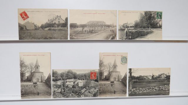 St-Georges-la-Pouge : Lot de 7cpa. B.E. général.