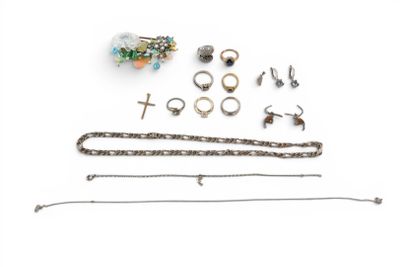 a picture of a variety of jewelry on a white surface