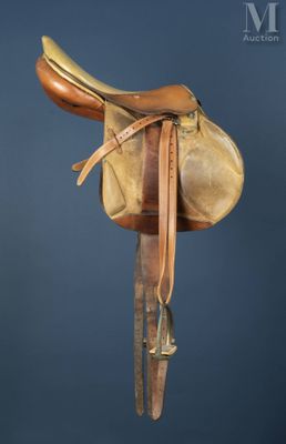 an image of a saddle with a saddle and a saddle on it