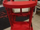 red baby high chair for sale