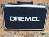 a black case with the word dremel on it
