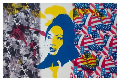 IVAN MESSAC (Caen 1948) ??Trois continents et un sourire??