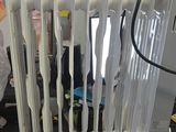 an image of a radiator that is being worked on