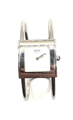 HUGO BOSS - Montre de dame en acier à bracelet ajustable signée et num - Photo 1