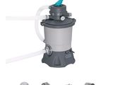 a picture of a water filterer with a hose attached to it