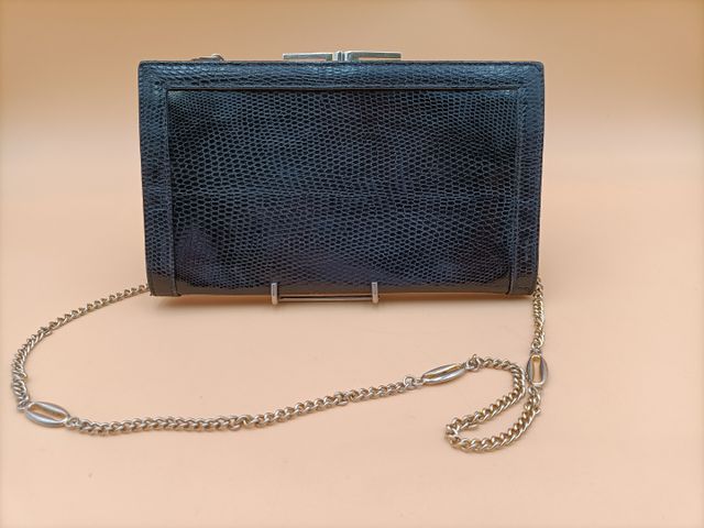 Petit sac Lézard chaînette