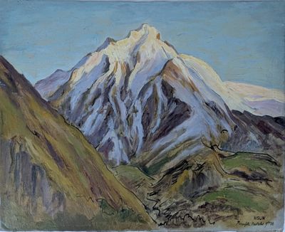 Charles WISLIN (1852-1932) Montagne à Pierrefitte-Nestelas, …