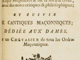 an old book with a black and white title on it