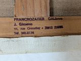 a picture of a piece of wood with writing on it